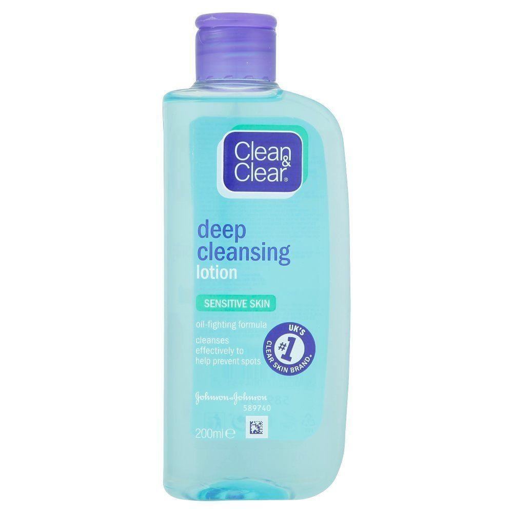 clean clear lotion