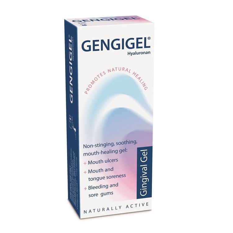 Gengigel Toothgel Mouthhealing Gel Tongue Soreness, Bleeding Sore Gums