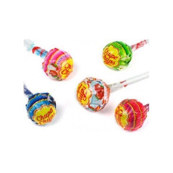 CHUPA CHUPS SUCETTES Gâteau Assortiment Saveurs sans sucre Mélange Bonbons Lolly EUR 21,73