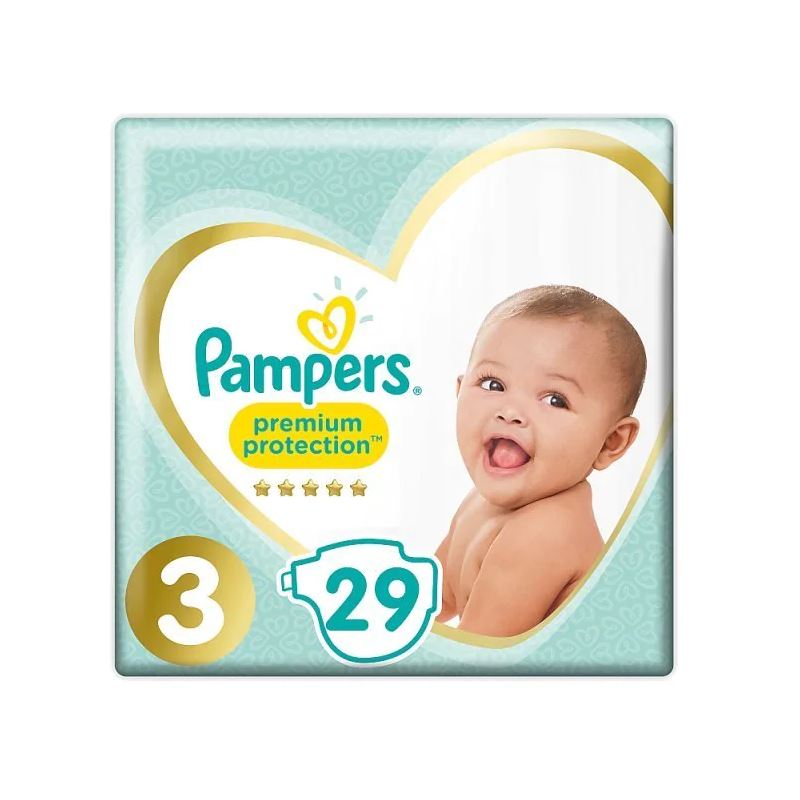 pampers pure nappies size 3