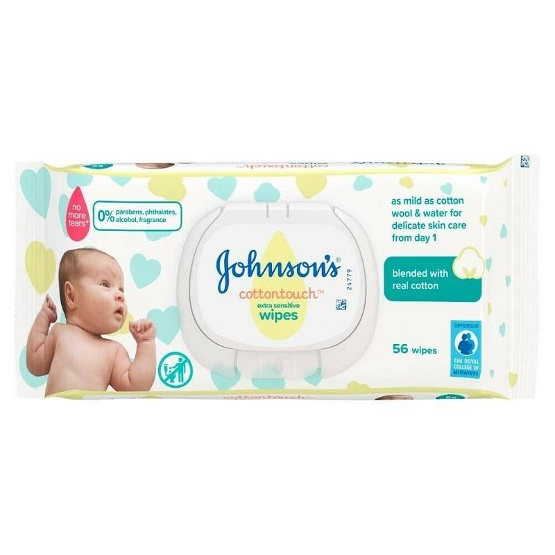 johnson's sensitive baby wipes
