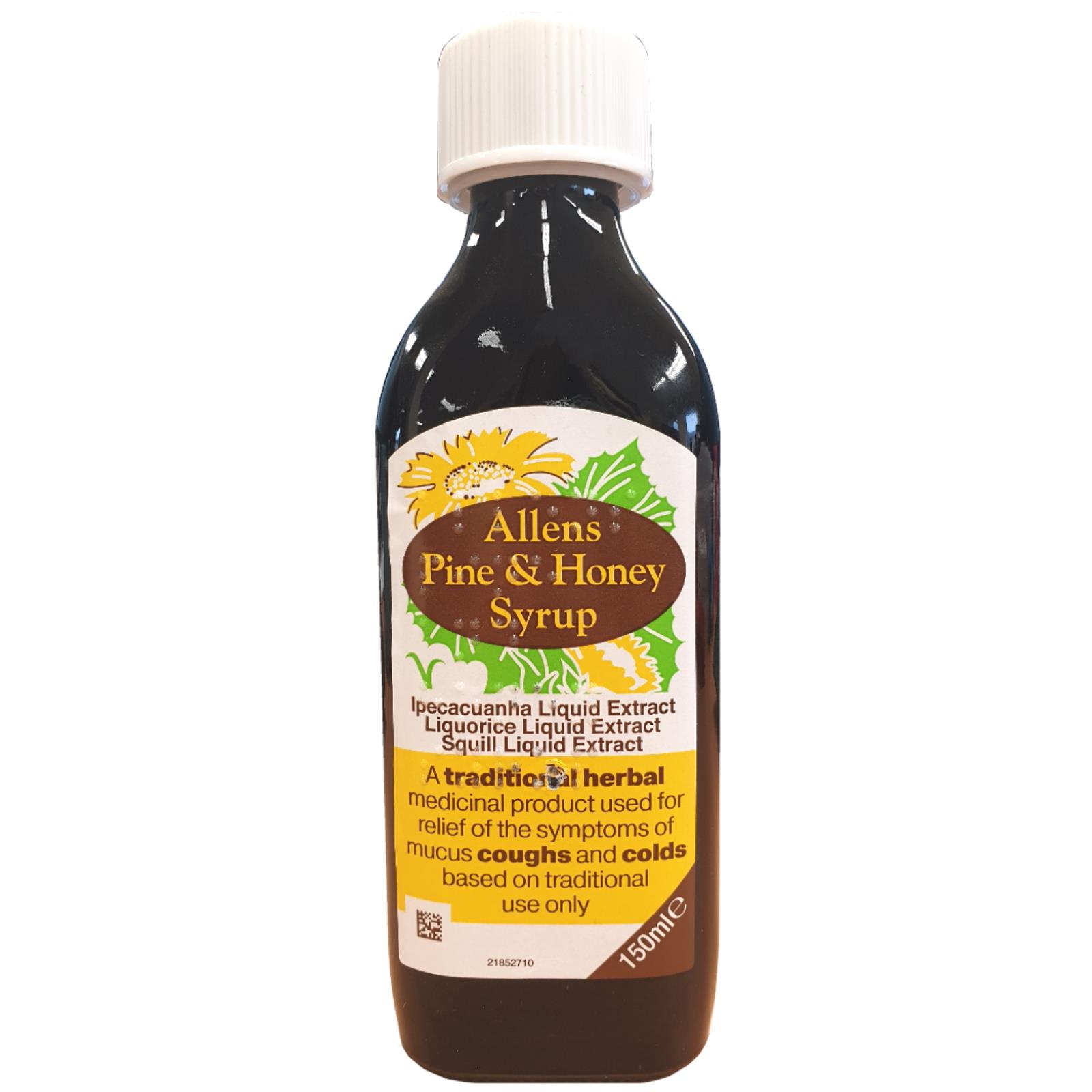 Allens Pine & Honey Syrup 150ml Cough Mixture New eBay