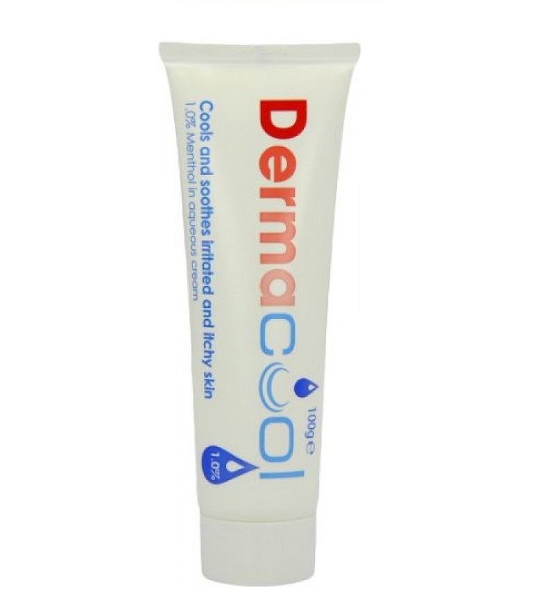 DERMACOOL MENTHOL AQUEOUS Cream 1 Cools Calms Dermatitis Eczema