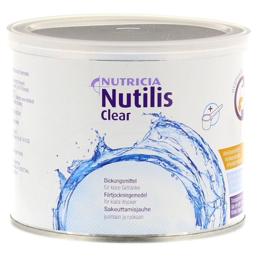 Nutricia Nutilis Clear Thickener for Liquids & Drinks 175g 1 2 3 6 12