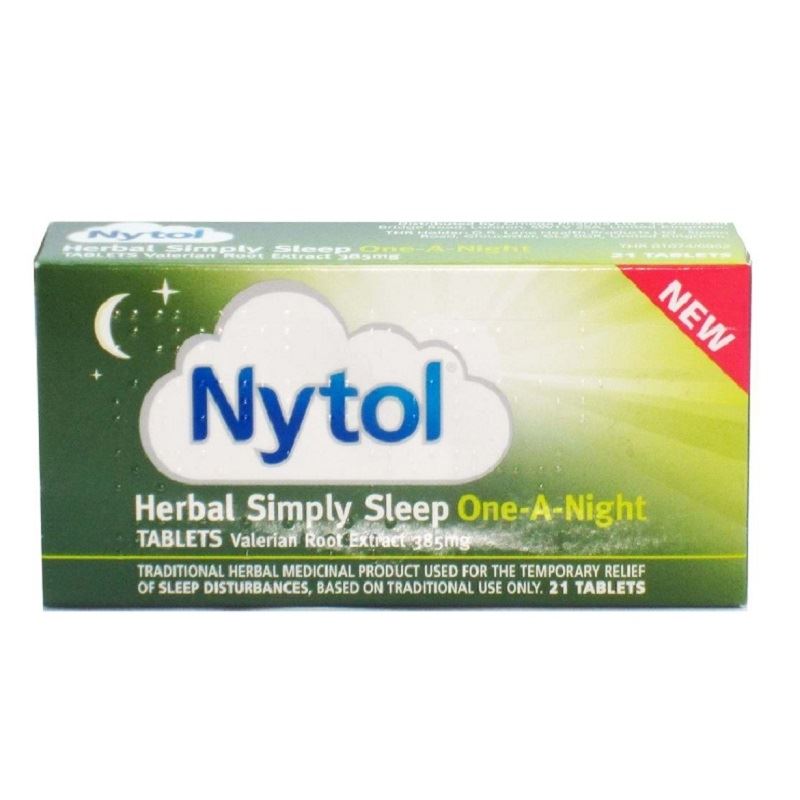 Nytol Herbal Simply Sleep One-A-Night - 21 Tablets 1 2 3 6 12 Packs