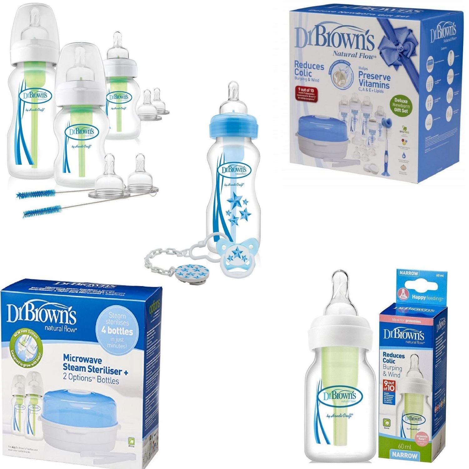Brown/'s Original Bottle Preemie 2 Ounce 2 Pack Dr