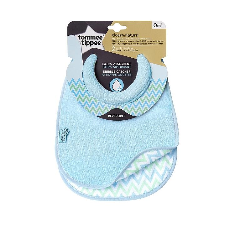 Tommee Tippee 2 Dribble Catching Bibs Blue 1 2 3 6 12 Cases Tommee Tippee 2 Dribble Catching Bibs Blue 1 2 3 6 12 Cases