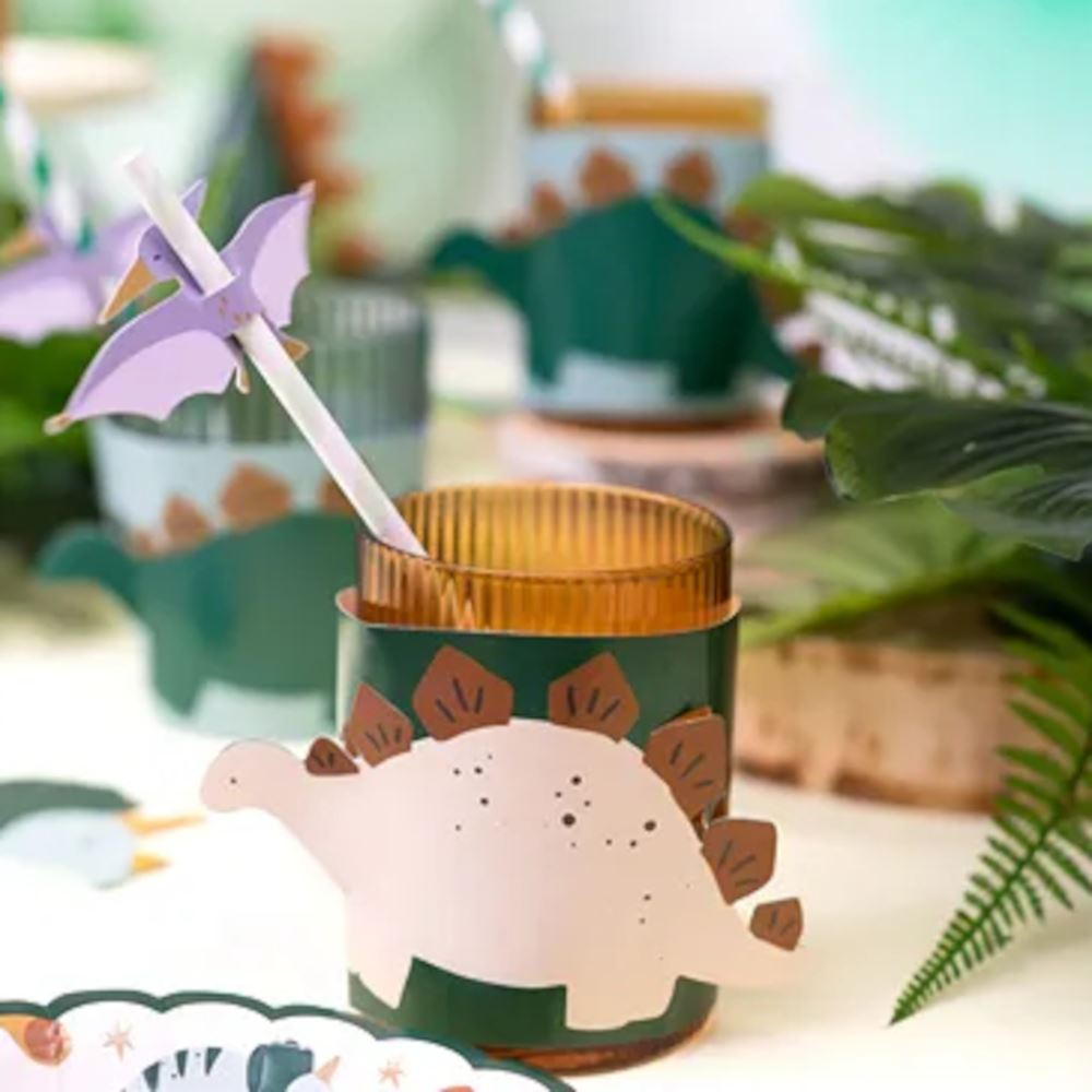 Dinosaur Birthday Party Tableware Decorations | Childrens Bunting Plates Cups - Picture 3 of 15