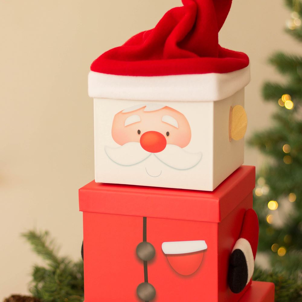 3 tier christmas boxes Outlet