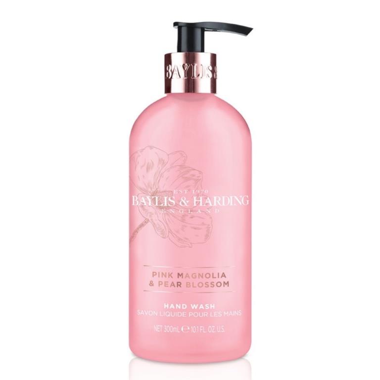 BAYLIS HARDING PINK MAGNOLIA & PEAR BLOSSOM HAND WASH 300ML 17854080881