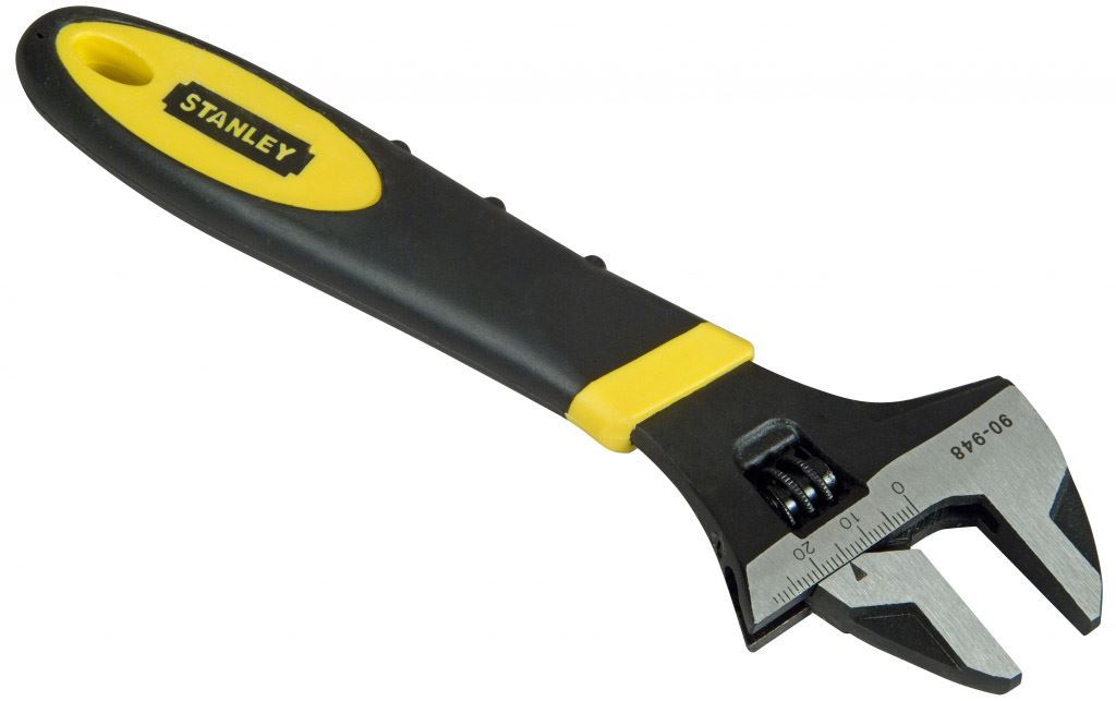 Stanley 090948 200mm MaxSteel Adjustable Wrench Spanner eBay