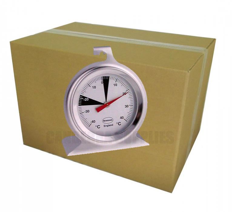 5 x BRANNAN PREMIUM DIAL STAINLESS STEEL FRIDGE FREEZER THERMOMETER eBay