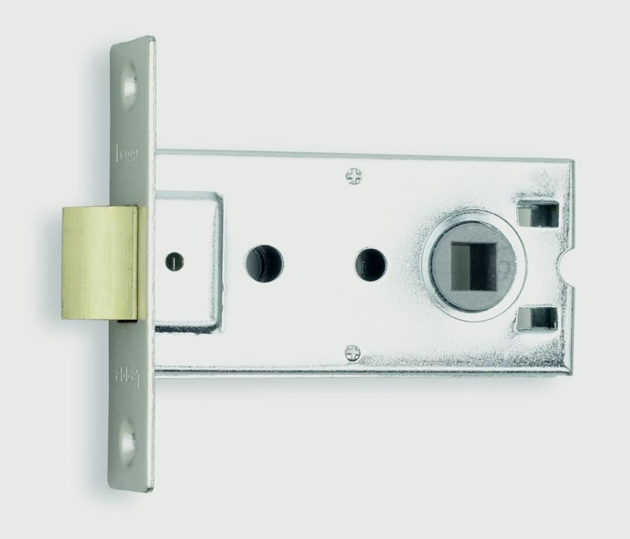 Legge Mortice Latch Nickel Plated Case Size 76mm, Backset 60mm