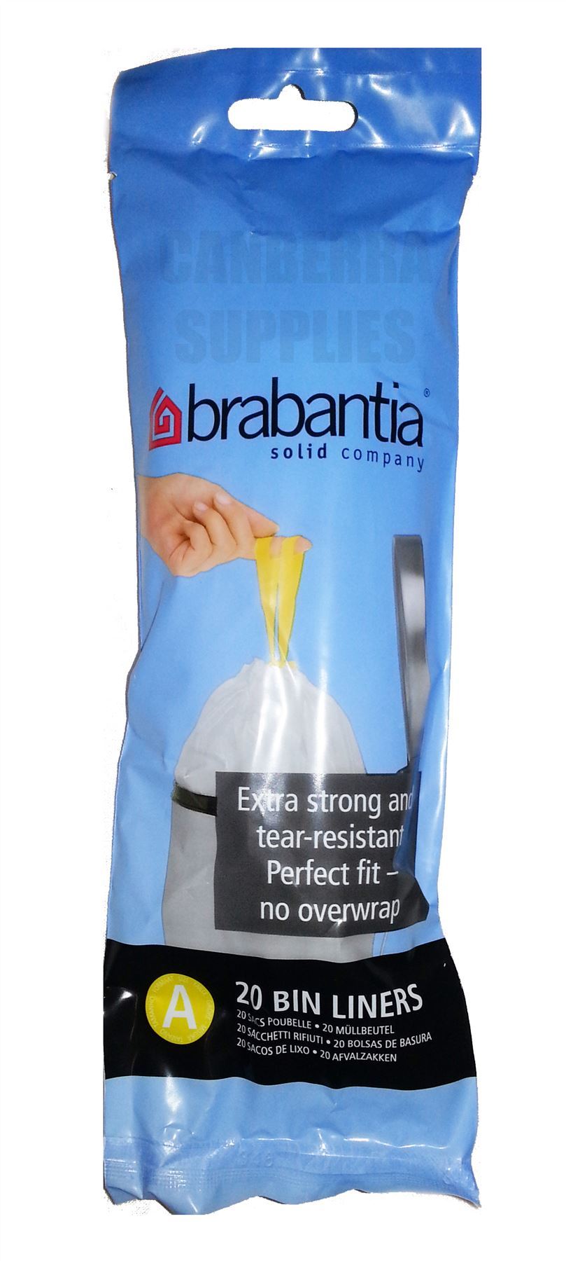 BRABANTIA BIN WASTE LINER RUBBISH BAGS 3L 5L 10L 12L 15L 18L 20L 30L