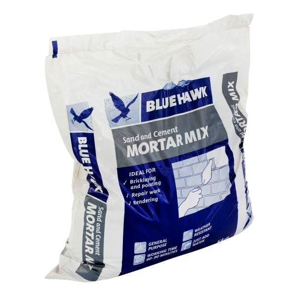BLUE HAWK SAND & CEMENT MORTAR MIX IDEAL FOR BRICKLAYING POINTING