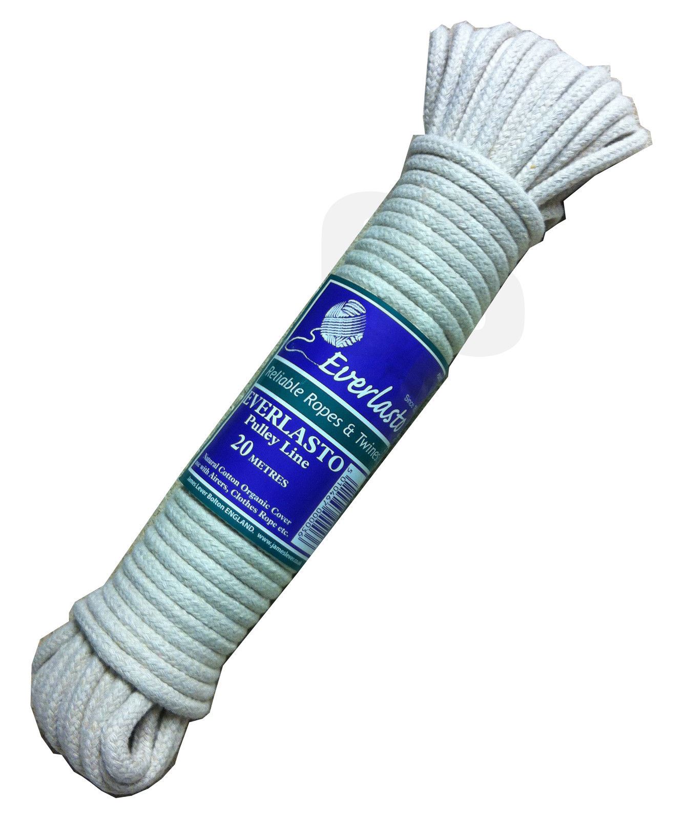 EVERLASTO COTTON WASHING CLOTHES LINE ROPE 20 METRES PULLEY LINE eBay