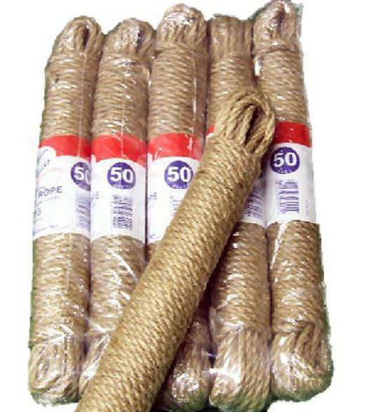 5 X James Lever Natural Garden Outdoor Jute Washing Laundry Line Rope