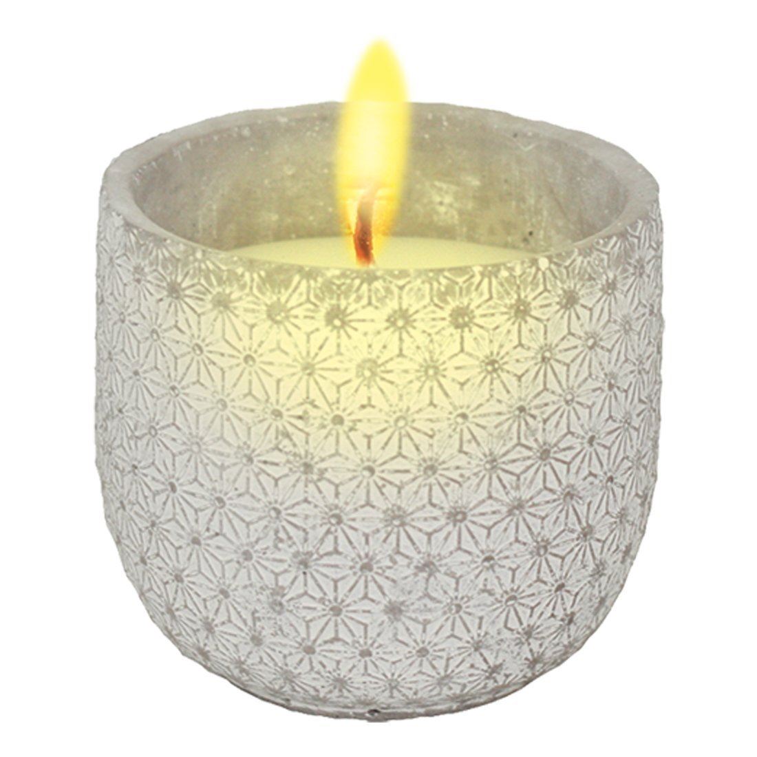 Stv Buzz Moroccan Decorative Citronella Candle Fragranced Garden