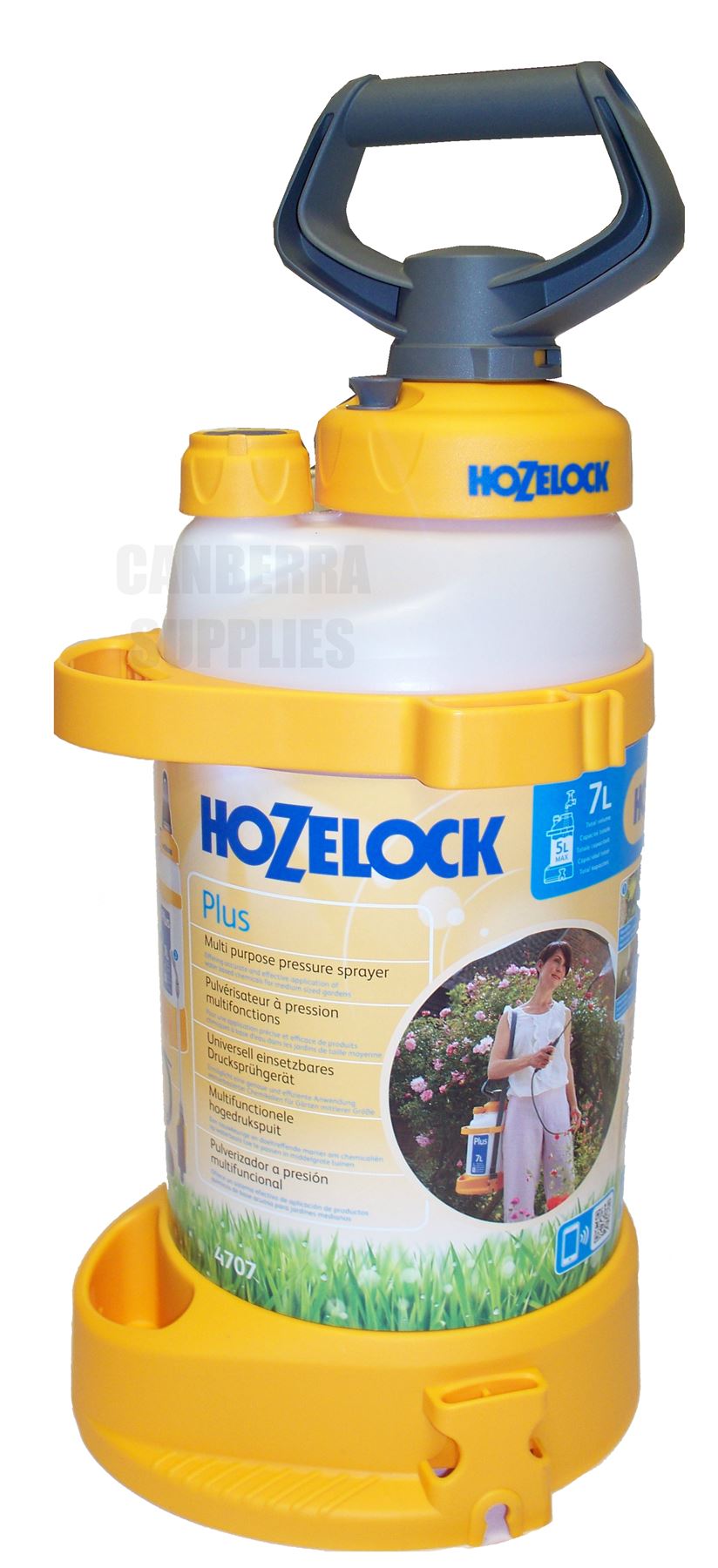 HOZELOCK 4707 PLUS 7 PRESSURE GARDEN SPRAYER PUMP ACTION SPRAY WEED