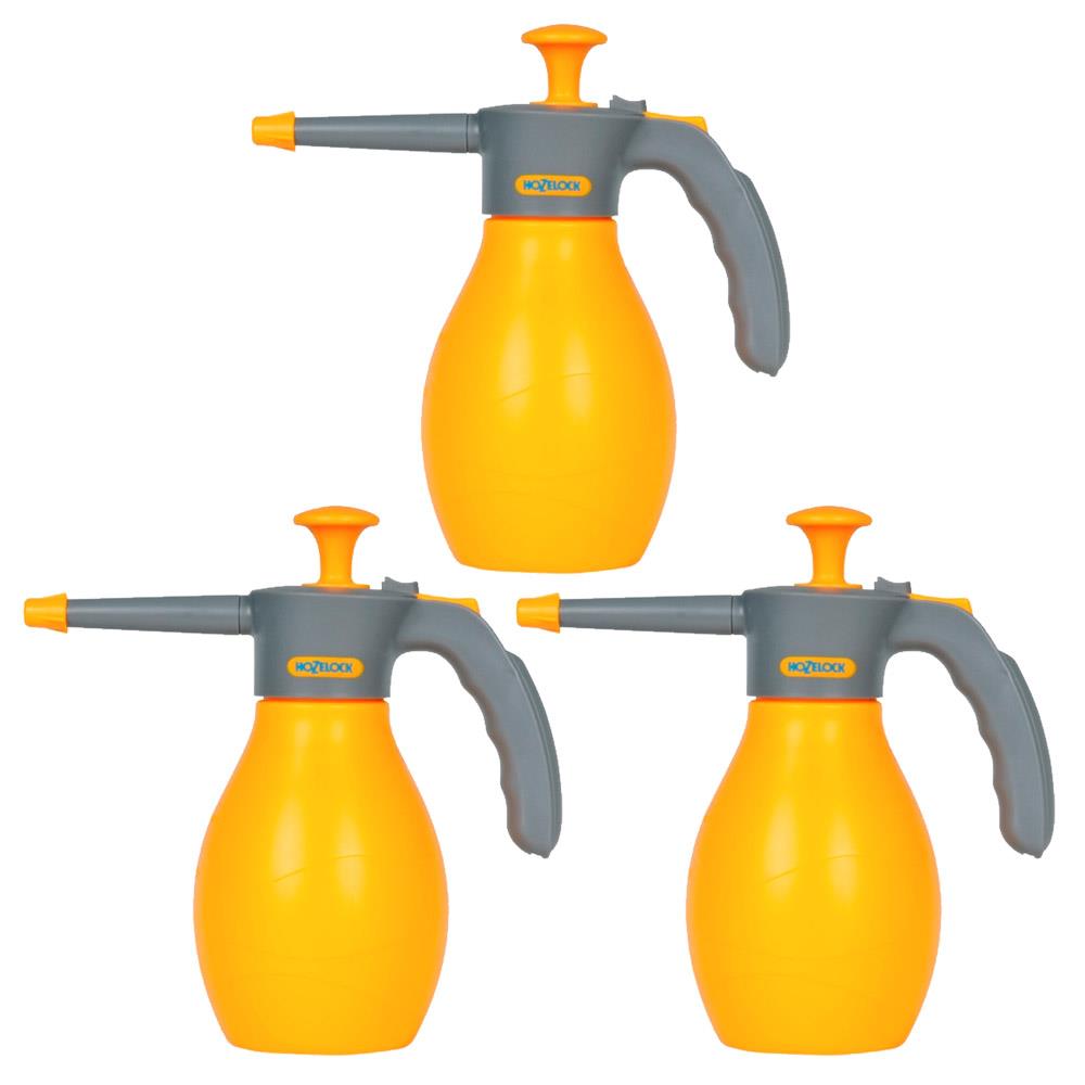 3 x Hozelock T1 Hand Pressure Sprayer Garden Lawn Greenhouse Watering