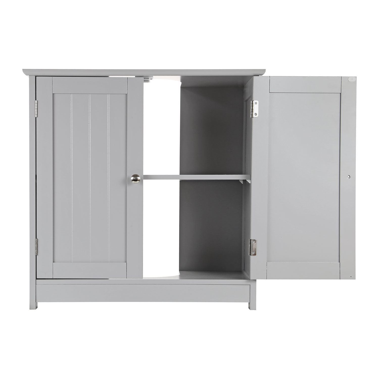Cupboard Bathroom Mirror Cabinet Shelving Unit Storage Door Drawer Shelving Unit - Picture 13 of 40