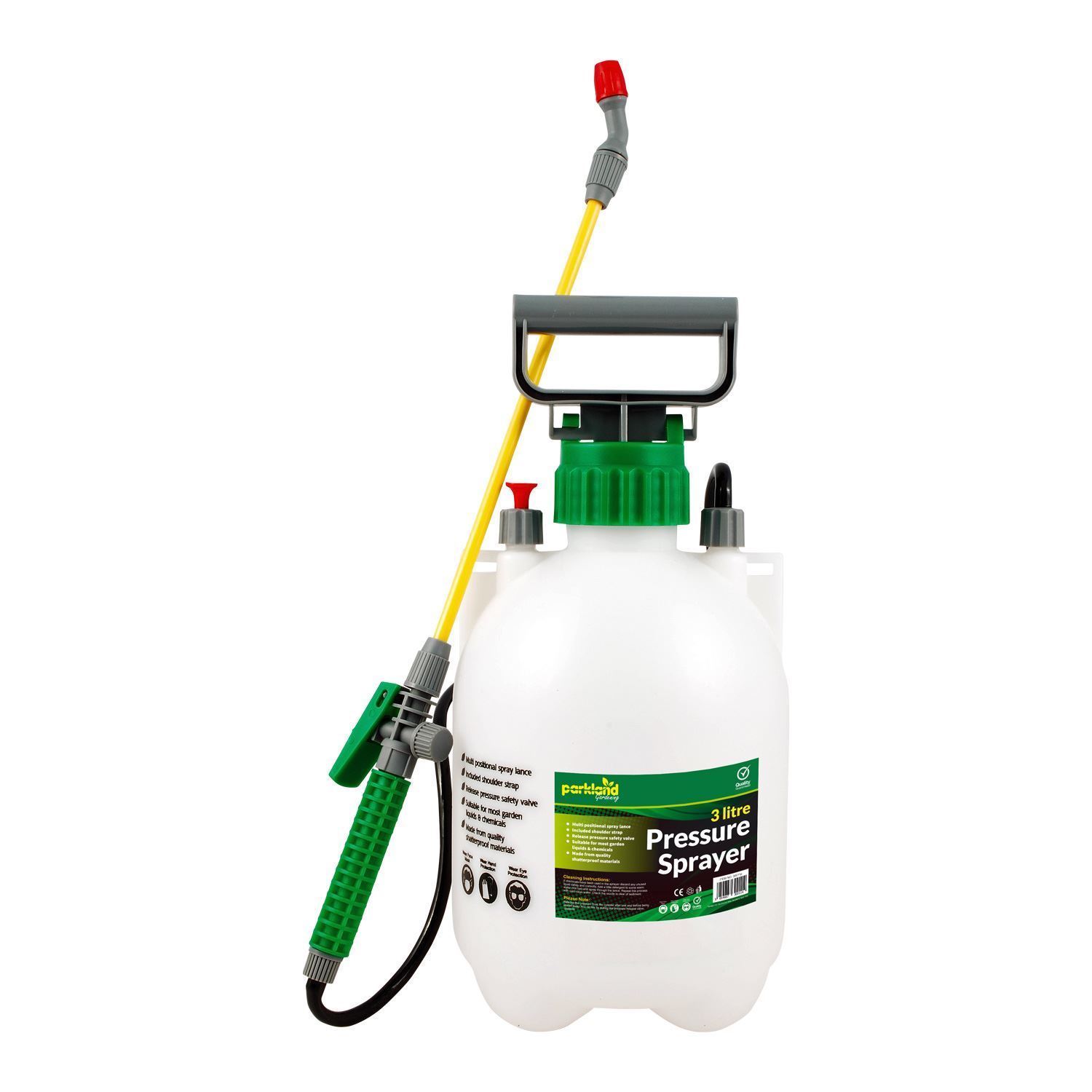 Pressure Sprayer 1L 2L 3L 5L 8L 20L Garden Fence Patio Weed Killer Paint Sprayer - Picture 6 of 36