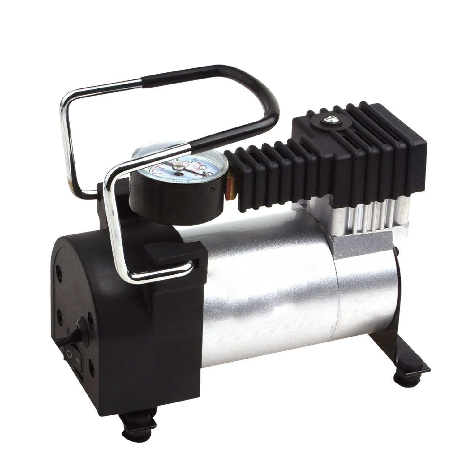 12V Portable Heavy Duty Deluxe Metal Air Compressor Car Tyre Inflator Pump New eBay