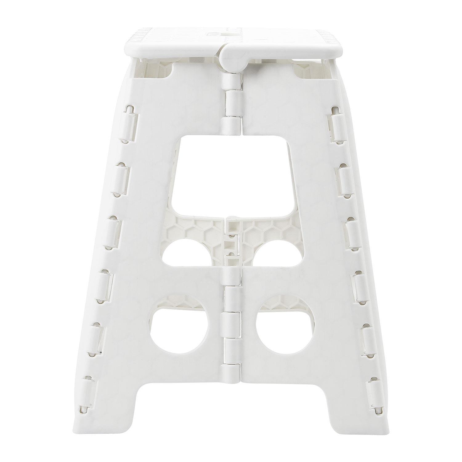 Folding Step Stool Plastic Foldable Multi Purpose Dual Step Stool Small Large - Picture 36 of 50