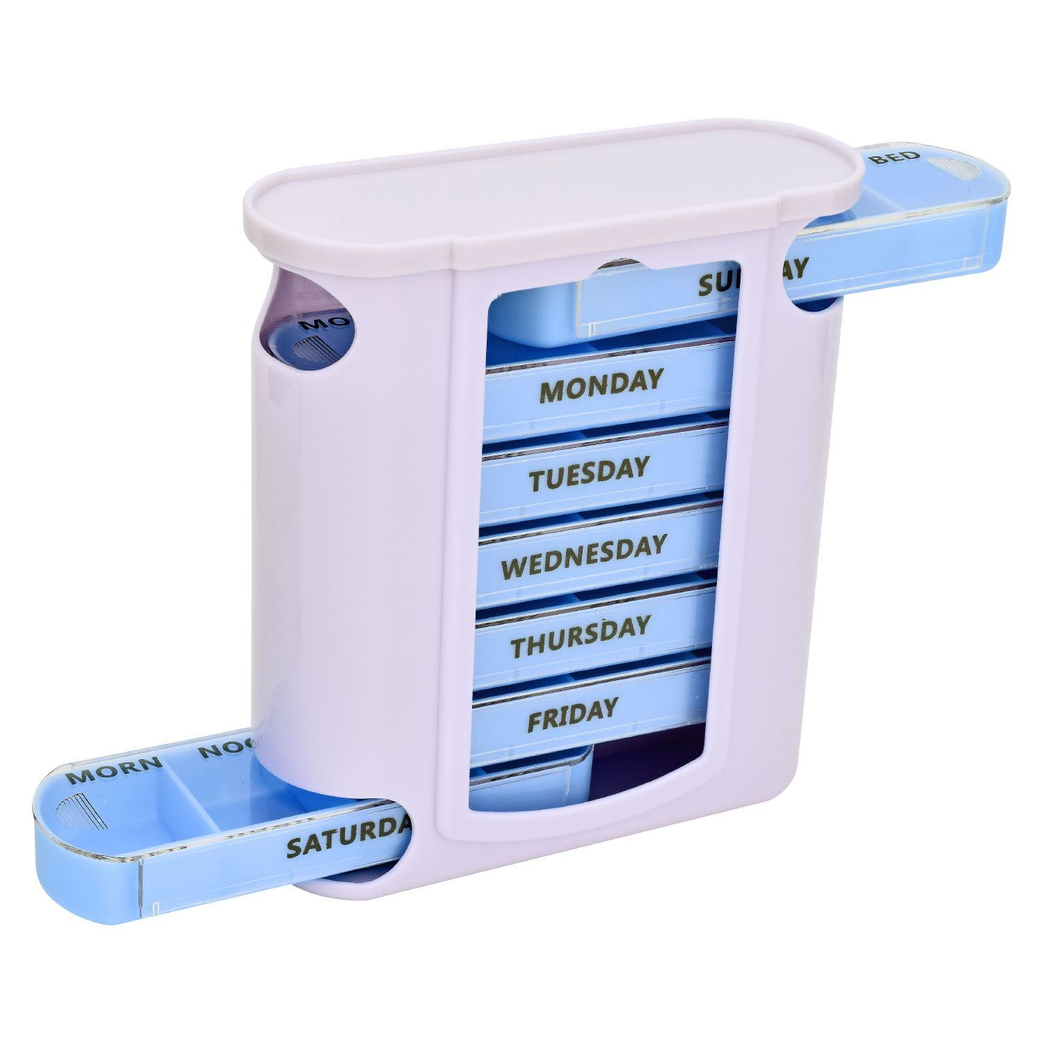 7 Day Weekly Medicine Pill Tablet Box Dispenser Container Organiser