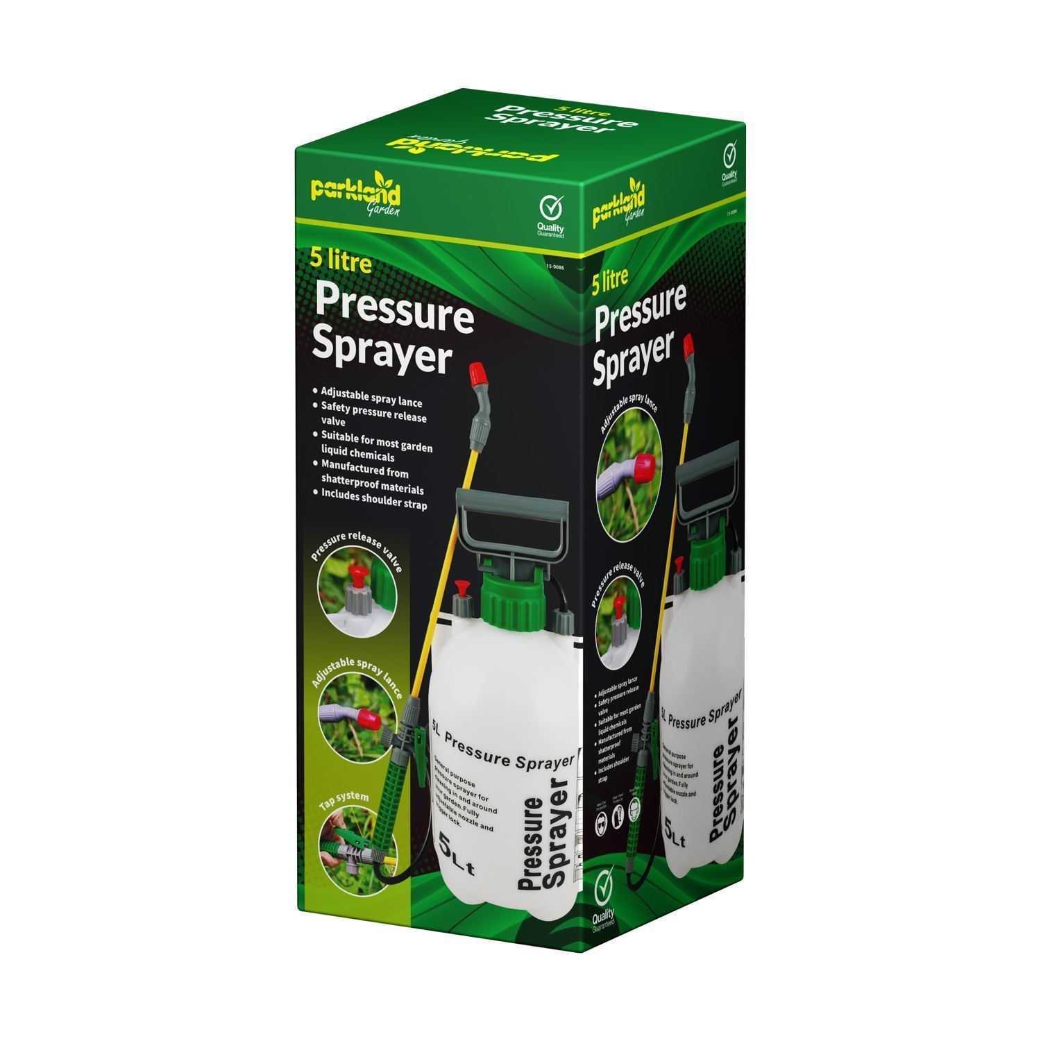 Pressure Sprayer 1L 2L 3L 5L 8L 20L Garden Fence Patio Weed Killer Paint Sprayer - Picture 11 of 36