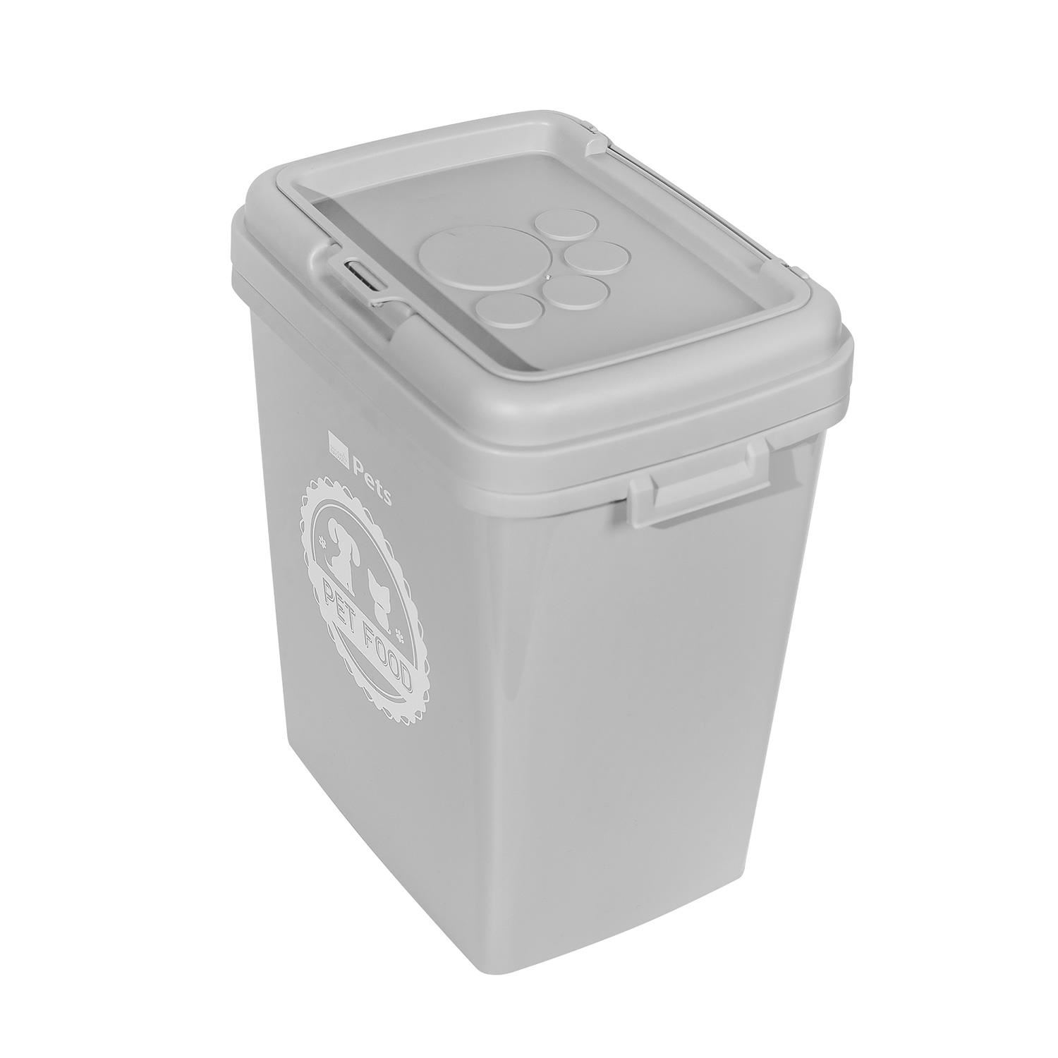 Plastic Pet Food Storage Containers Bin Dry Feed Animal Dog Cat Bird