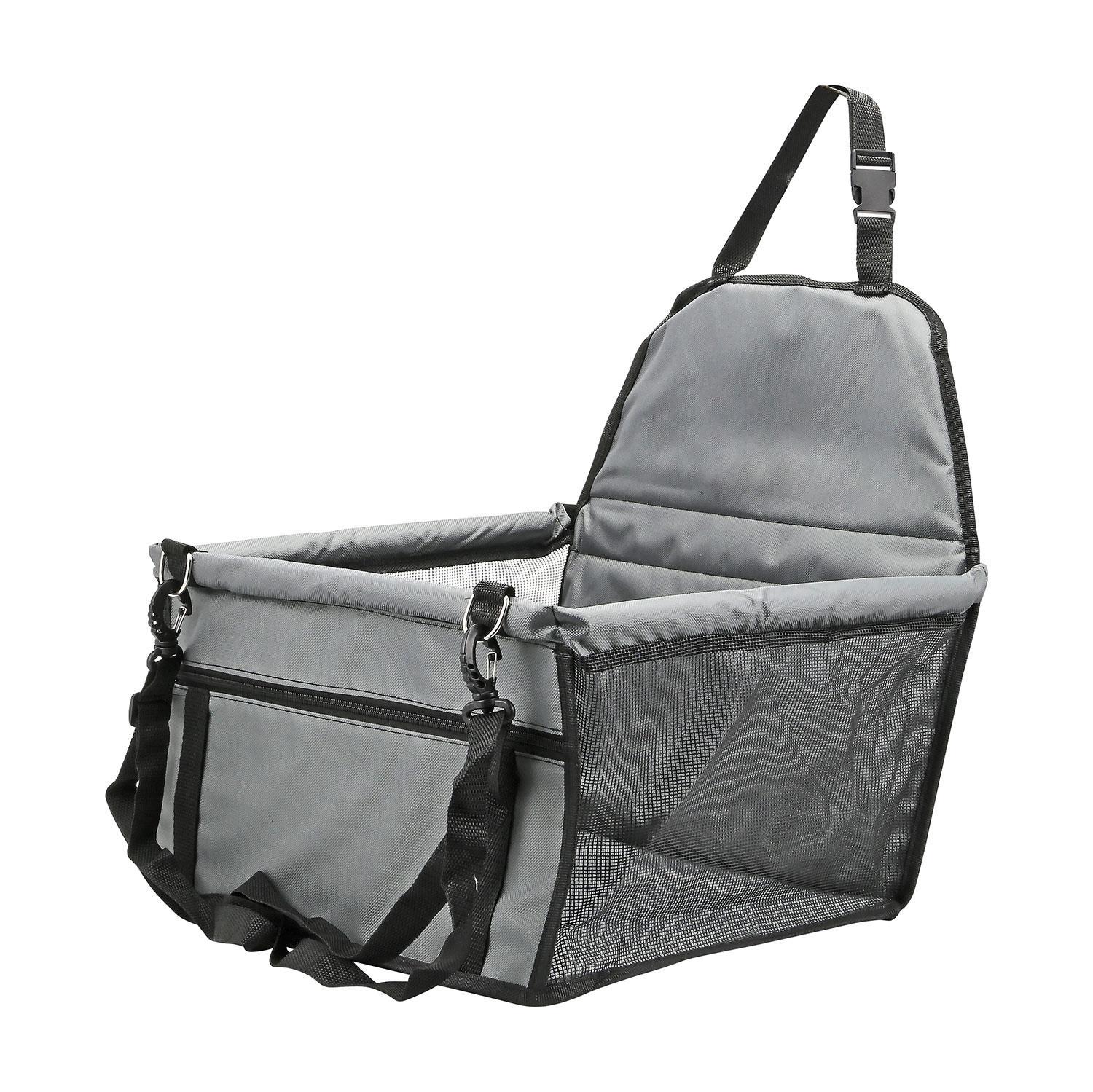 Folding Pet Dog Car Seat Safe Booster Cat Puppy Travel Carrier Bed Bag Basket UK - Picture 12 of 22