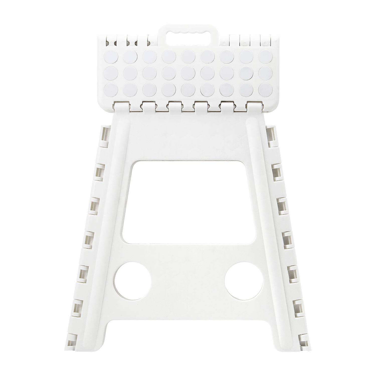 Folding Step Stool Plastic Foldable Multi Purpose Dual Step Stool Small Large - Picture 35 of 50