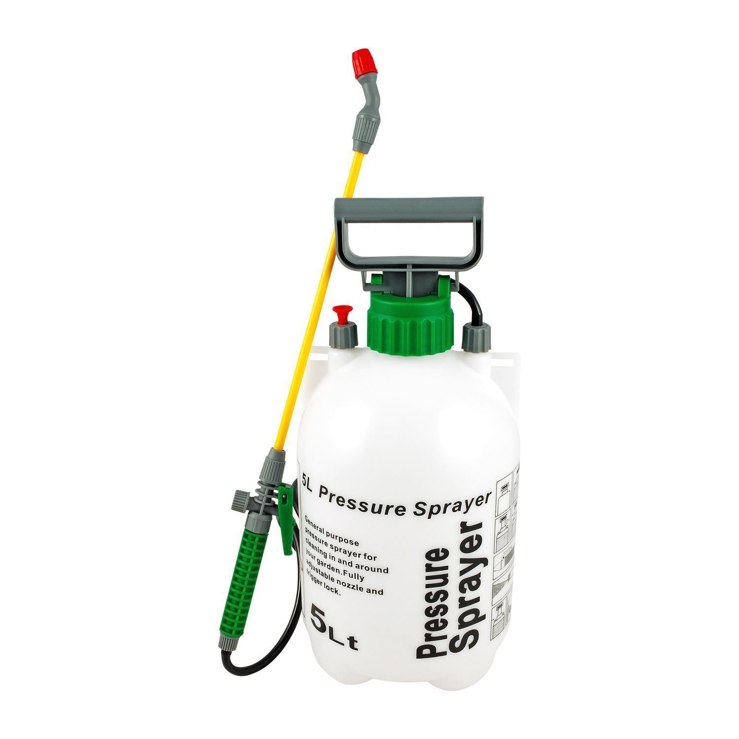 Pressure Sprayer 1L 2L 3L 5L 8L 20L Garden Fence Patio Weed Killer Paint Sprayer - Picture 7 of 36