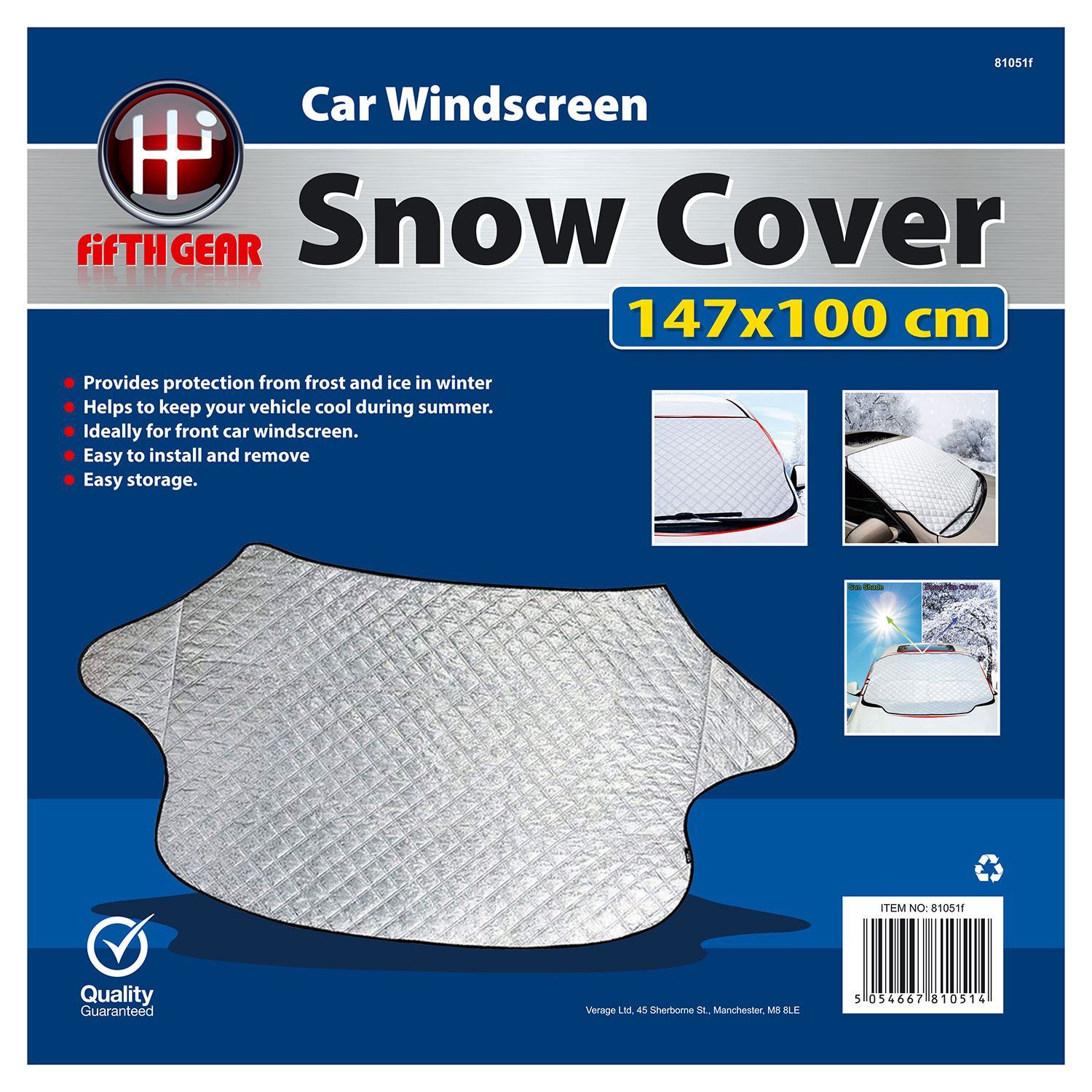 Universal Car Windscreen Cover Frost Shield Snow Dust Protector Shade
