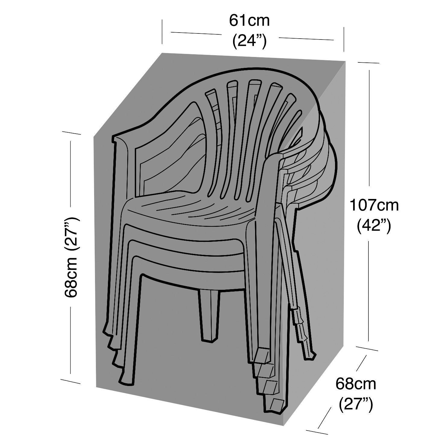 Outdoor Garden Rattan Furniture Waterproof Covers Patio Table Chair