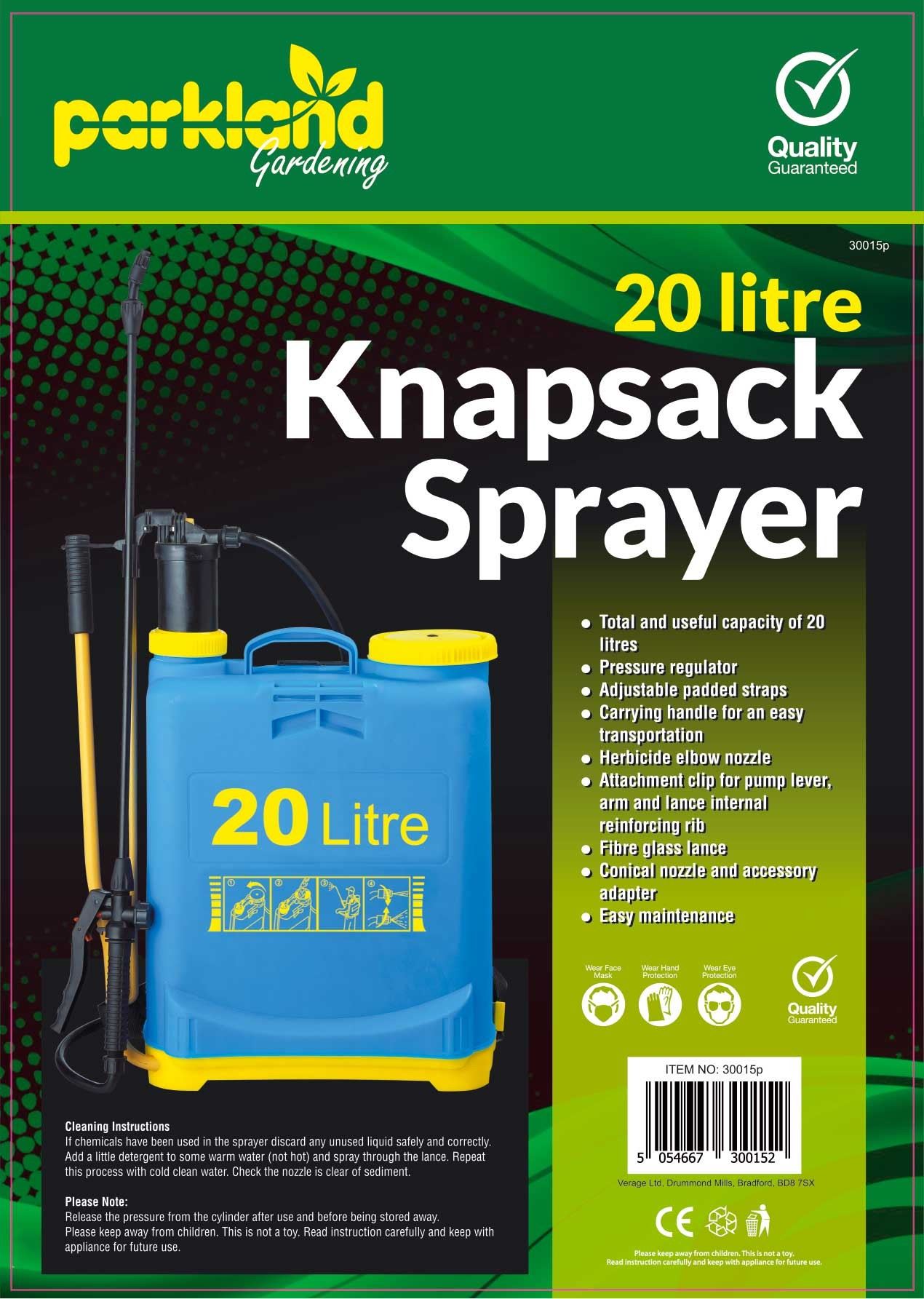 Pressure Sprayer 1L 2L 3L 5L 8L 20L Garden Fence Patio Weed Killer Paint Sprayer - Picture 18 of 36