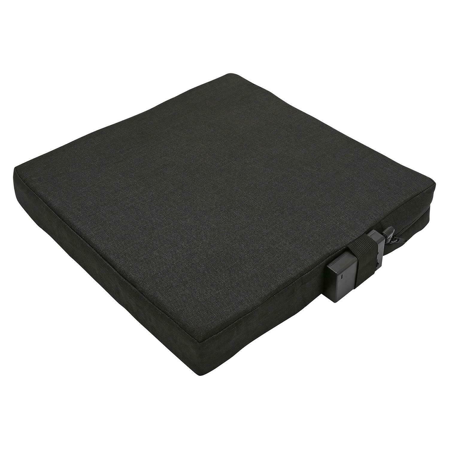 BATTERY OPERATED PORTABLE HEATED STADIUM SEAT CUSHION WARMING FOAM CAR