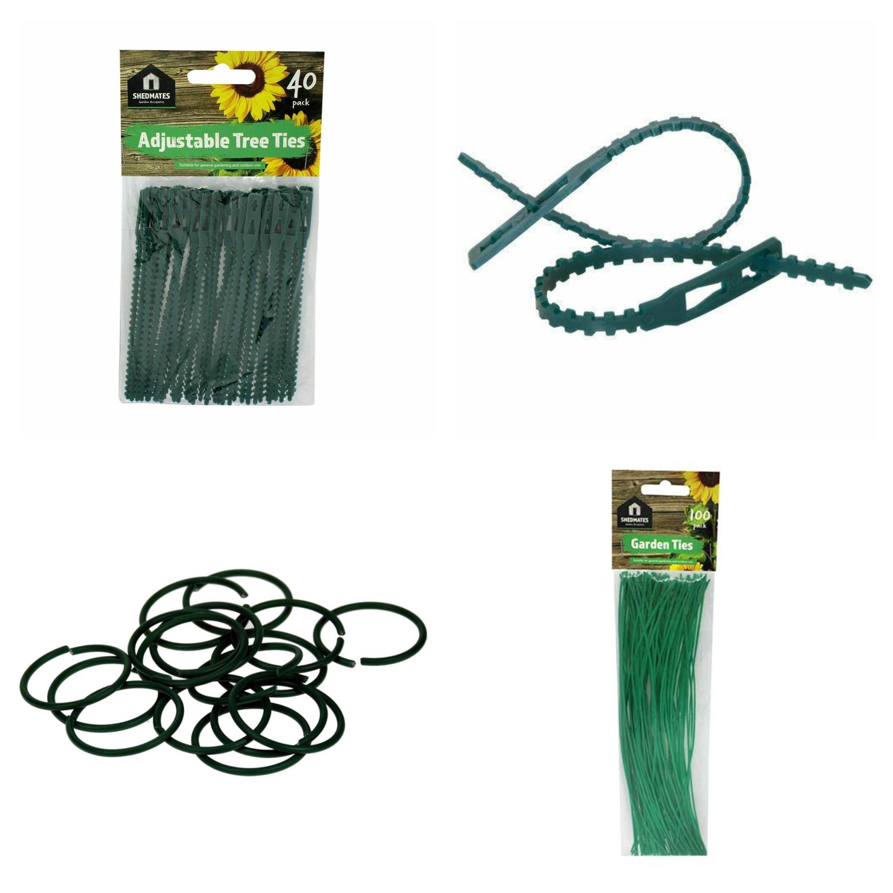 Plant Support Rings Adjustable Ties Garden Twist General Purpose Support Growth