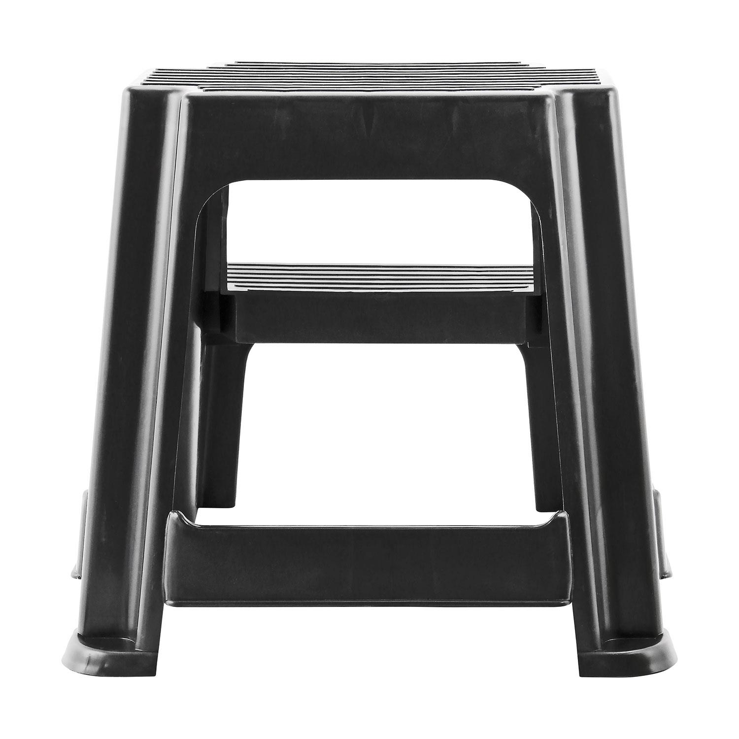 Folding Step Stool Plastic Foldable Multi Purpose Dual Step Stool Small Large - Picture 4 of 50