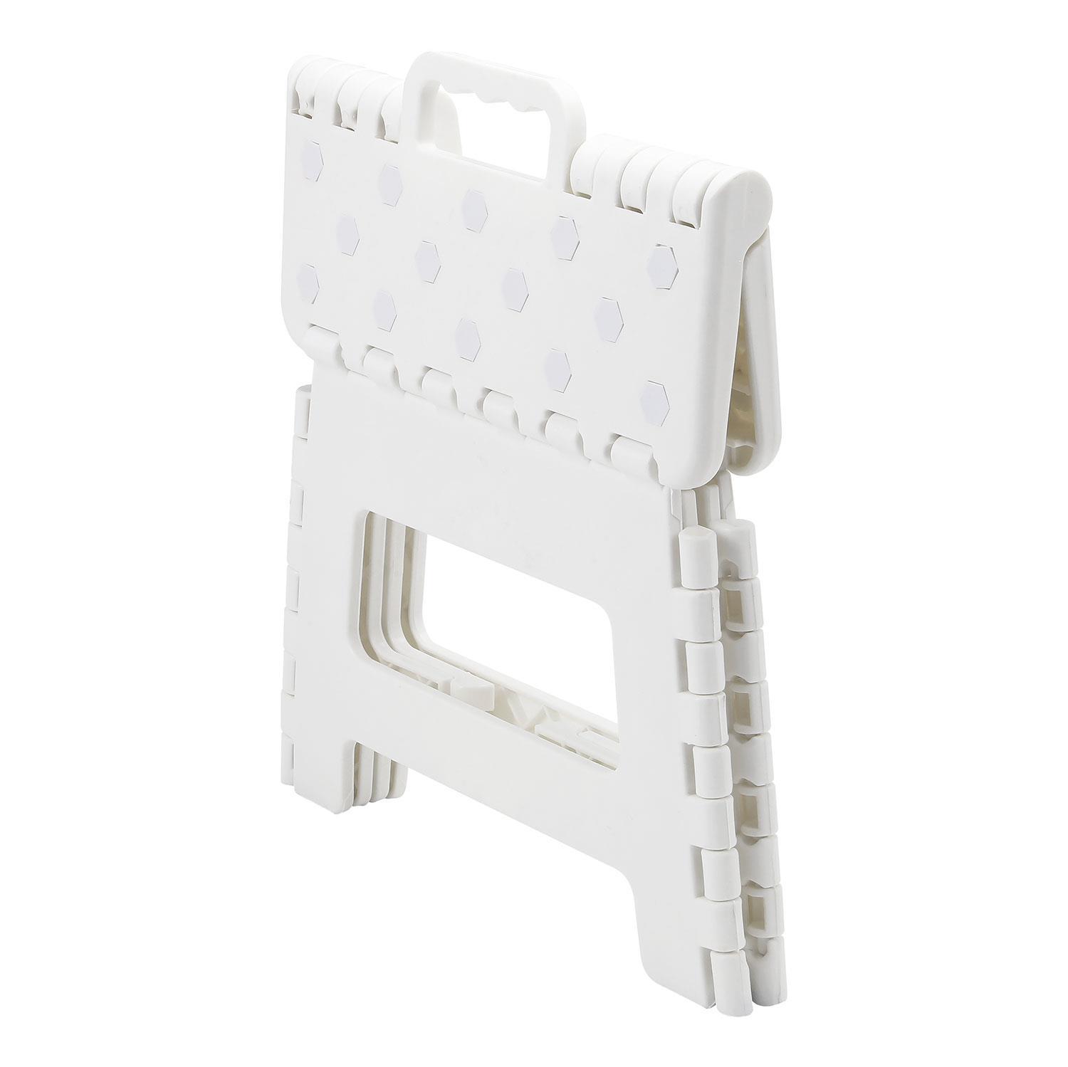 Folding Step Stool Plastic Foldable Multi Purpose Dual Step Stool Small Large - Picture 46 of 50