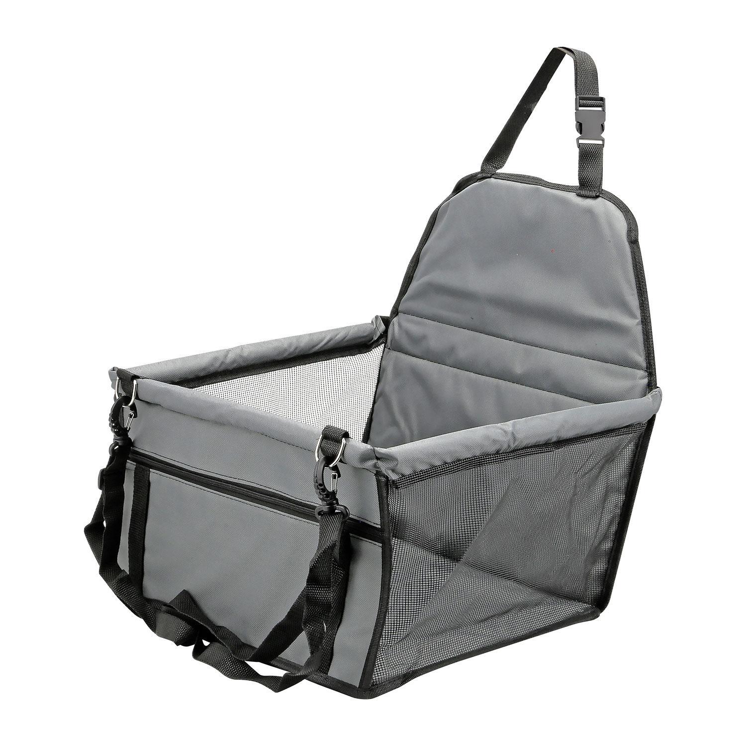 Folding Pet Dog Car Seat Safe Booster Cat Puppy Travel Carrier Bed Bag Basket UK - Picture 13 of 22