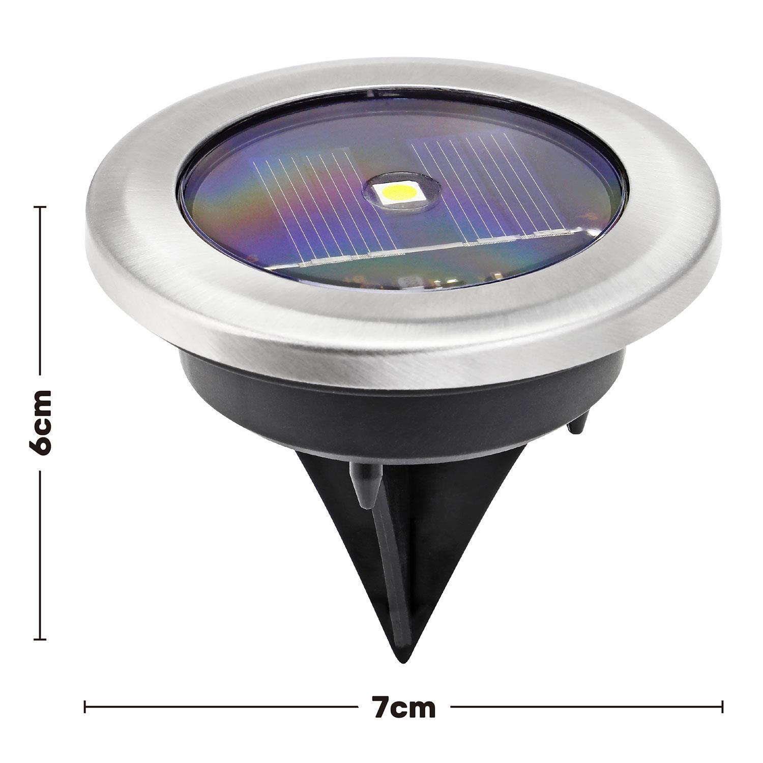 White/Colour Changing Led Solar Decking Deck Garden Patio Path Driveway Lighting
