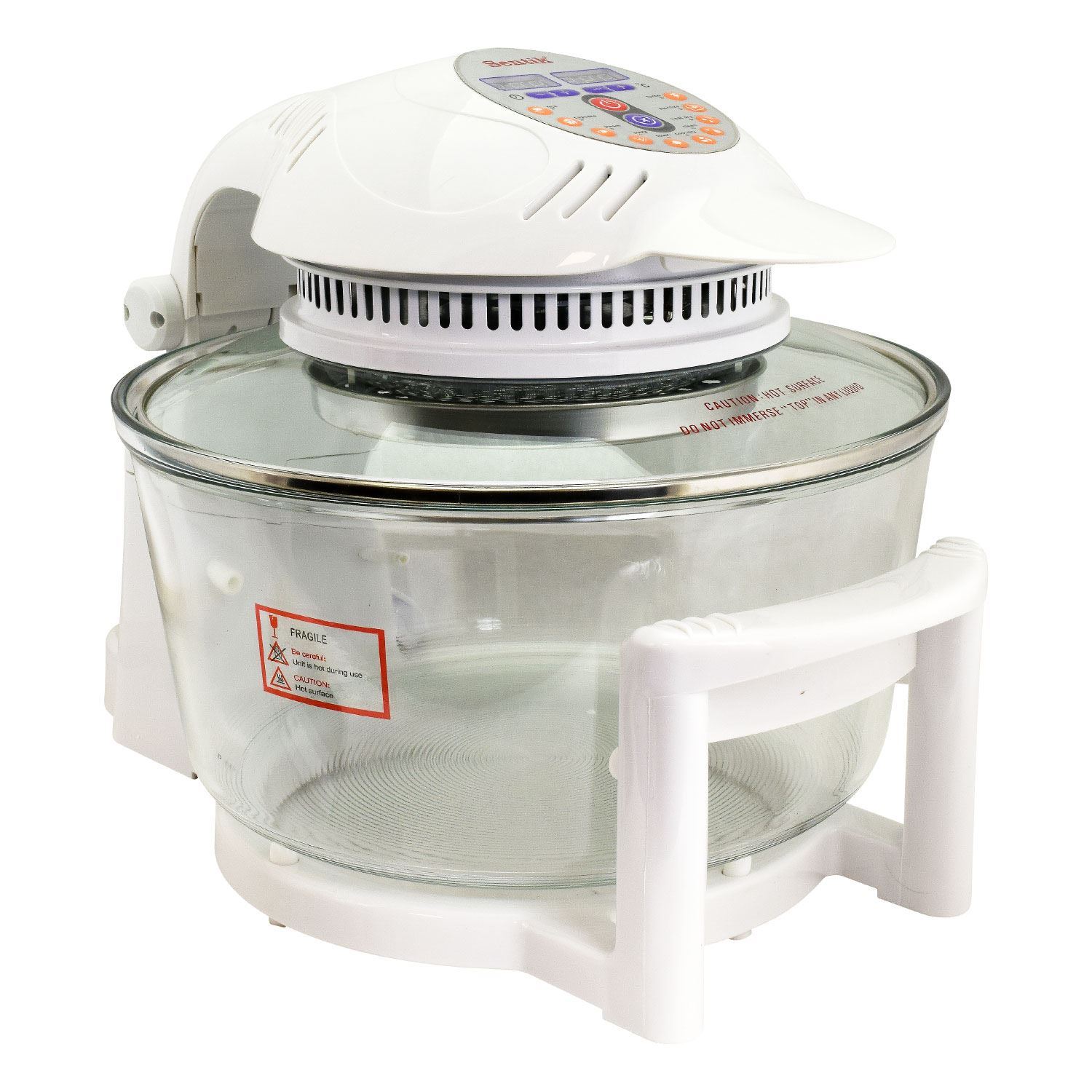 12 Litre Premium Digital Halogen Convection Oven Cooker with Hinged Lid eBay