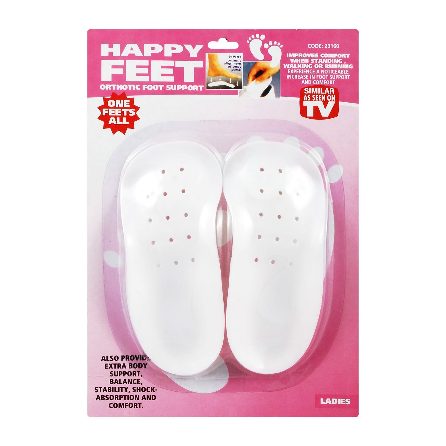 Mens Gents Happy Feet Comfort One Feets All Contour Orthotics Insoles Cushion 5054667120088 eBay