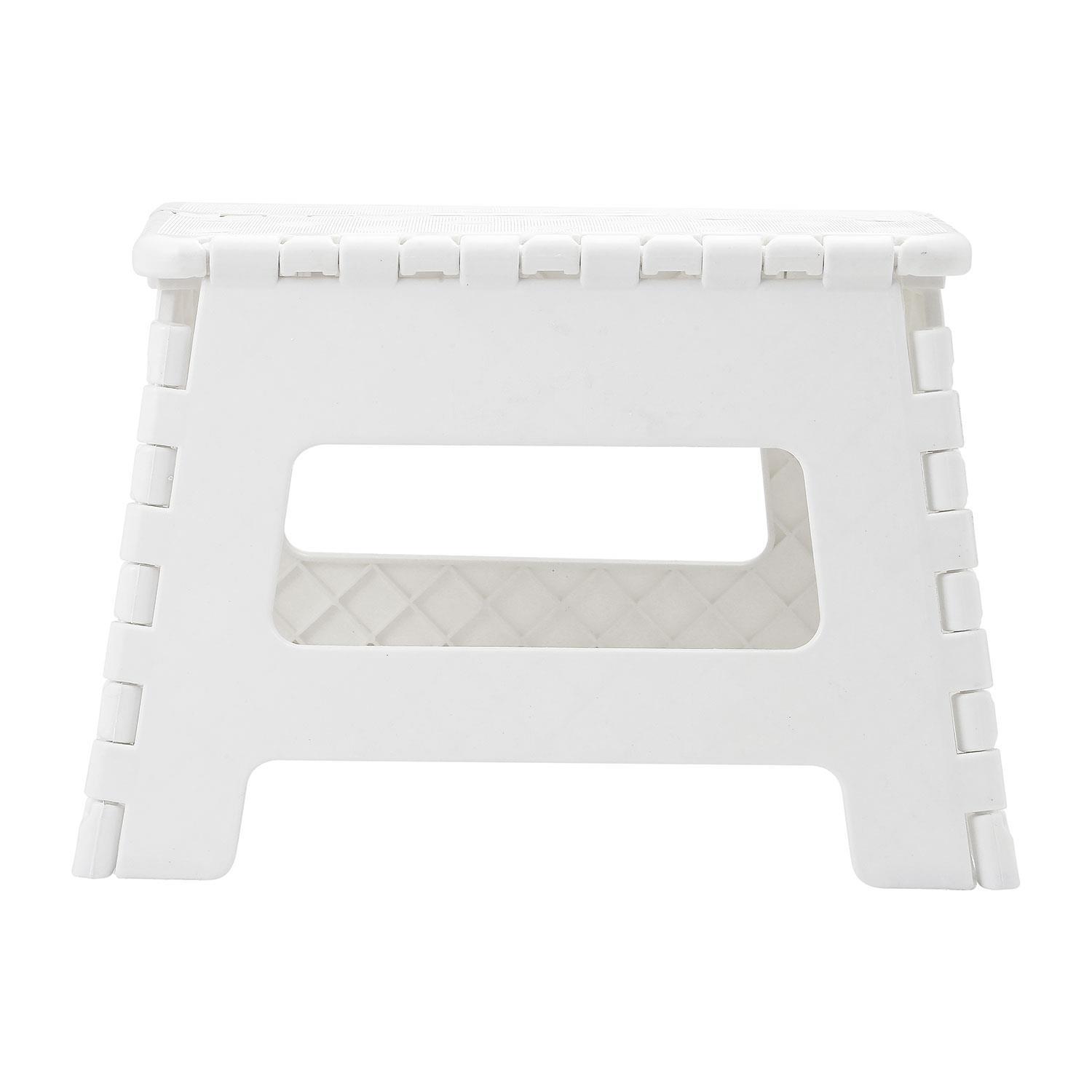 Folding Step Stool Plastic Foldable Multi Purpose Dual Step Stool Small Large - Picture 44 of 50