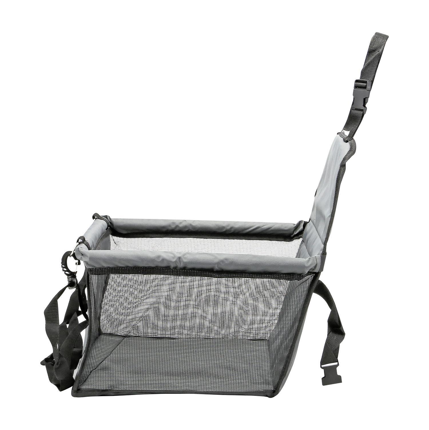 Folding Pet Dog Car Seat Safe Booster Cat Puppy Travel Carrier Bed Bag Basket UK - Picture 11 of 22