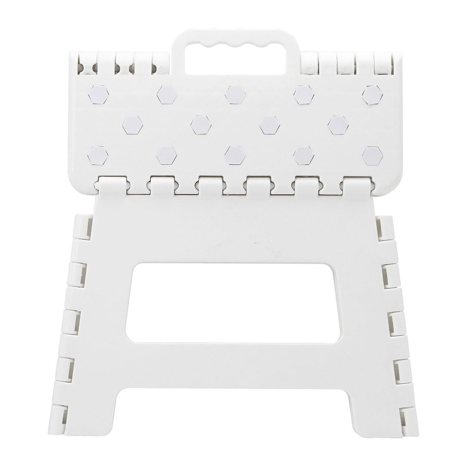 Folding Step Stool Plastic Foldable Multi Purpose Dual Step Stool Small Large - Picture 43 of 50