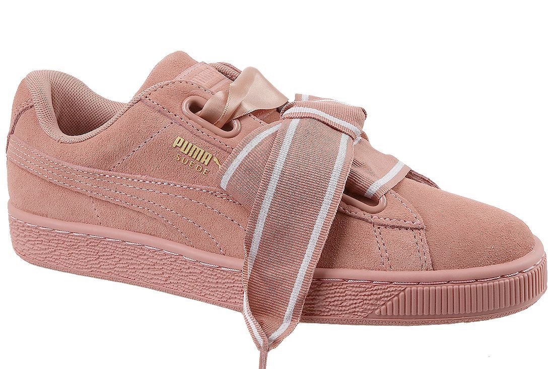puma suede heart trainers