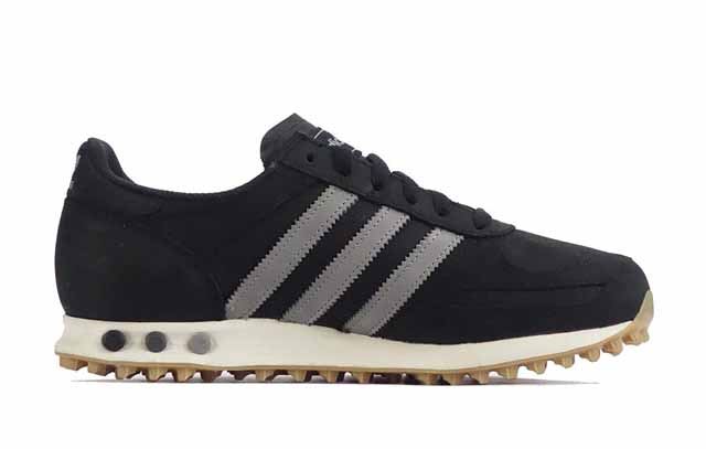 la trainer adidas black